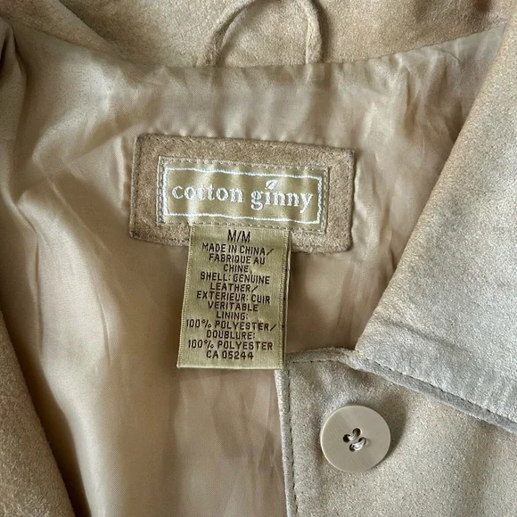 Genuine Leather Spring Jacket - Picture 5 of 5